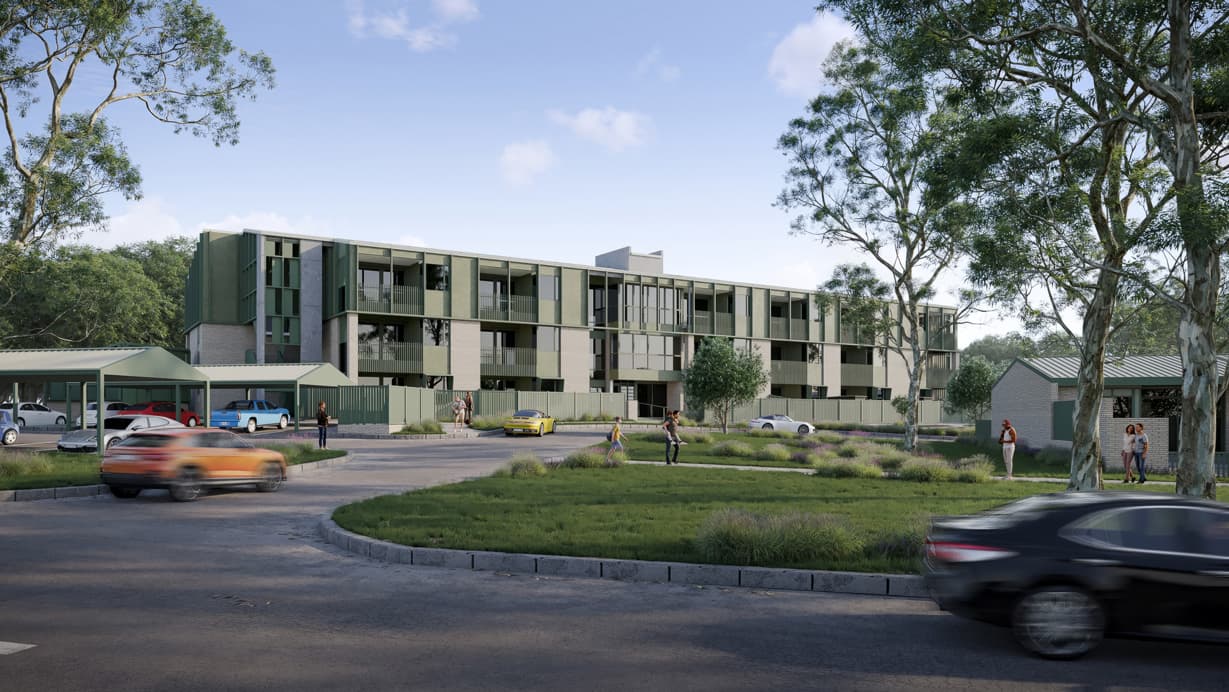 Contemporary home render